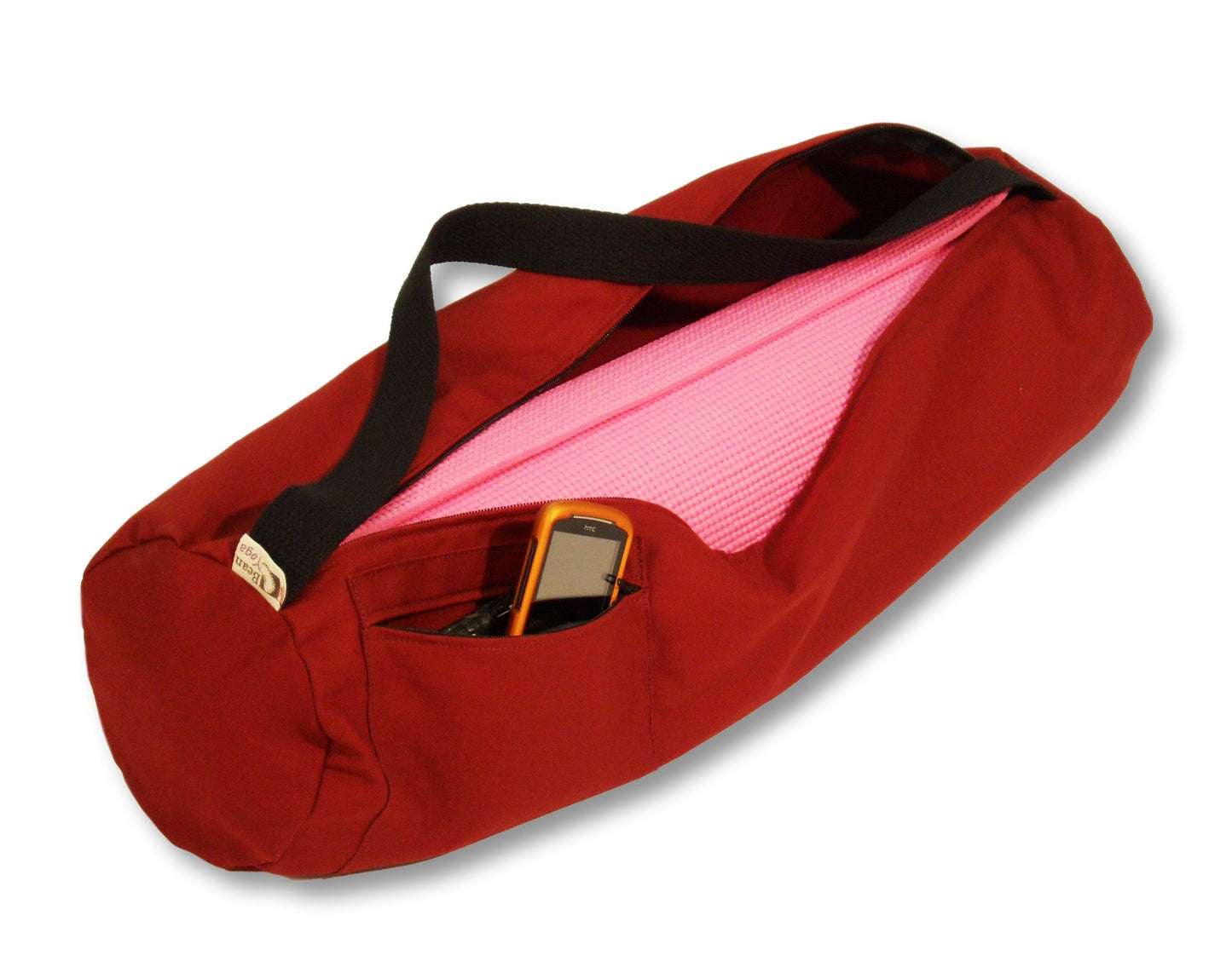 Durable Cotton Yoga Mat Bag, Made in USA - Large and Extra Large Options Available