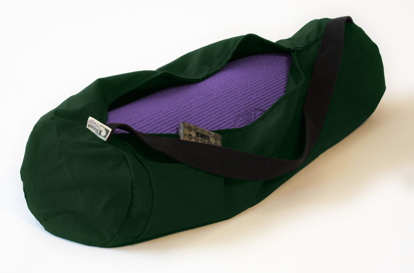 Durable Cotton Yoga Mat Bag, Made in USA - Large and Extra Large Options Available