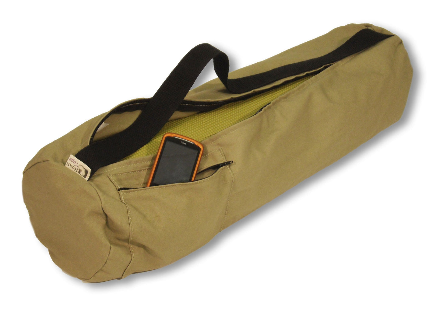 Durable Cotton Yoga Mat Bag, Made in USA - Large and Extra Large Options Available