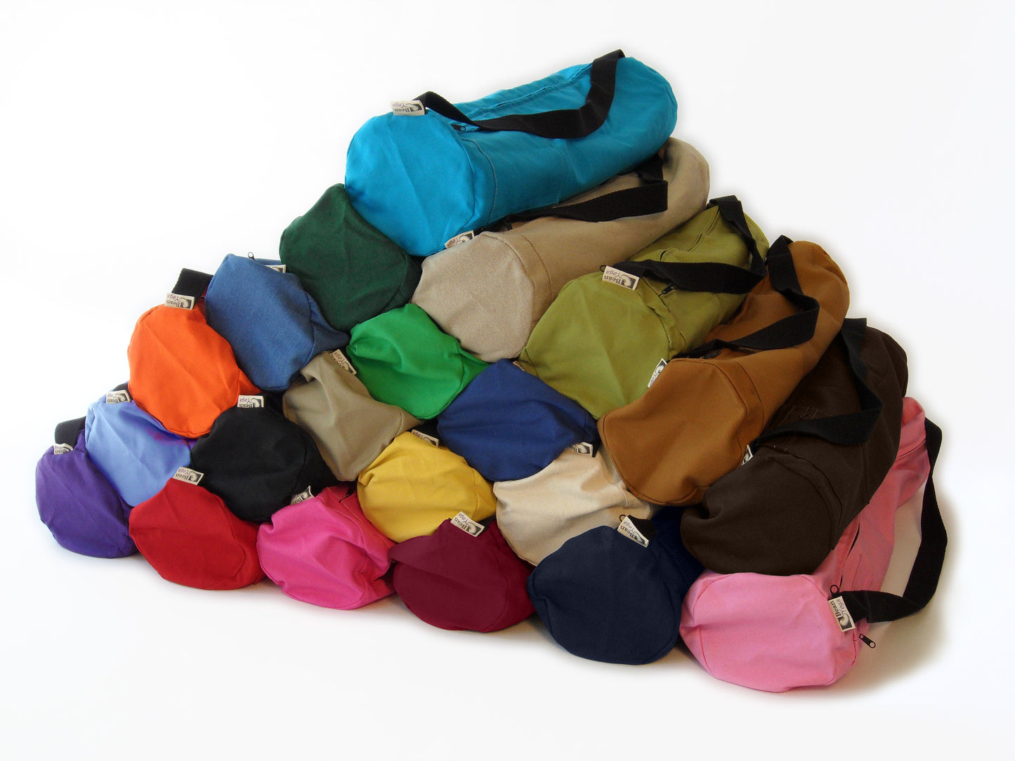 Durable Cotton Yoga Mat Bag, Made in USA - Large and Extra Large Options Available