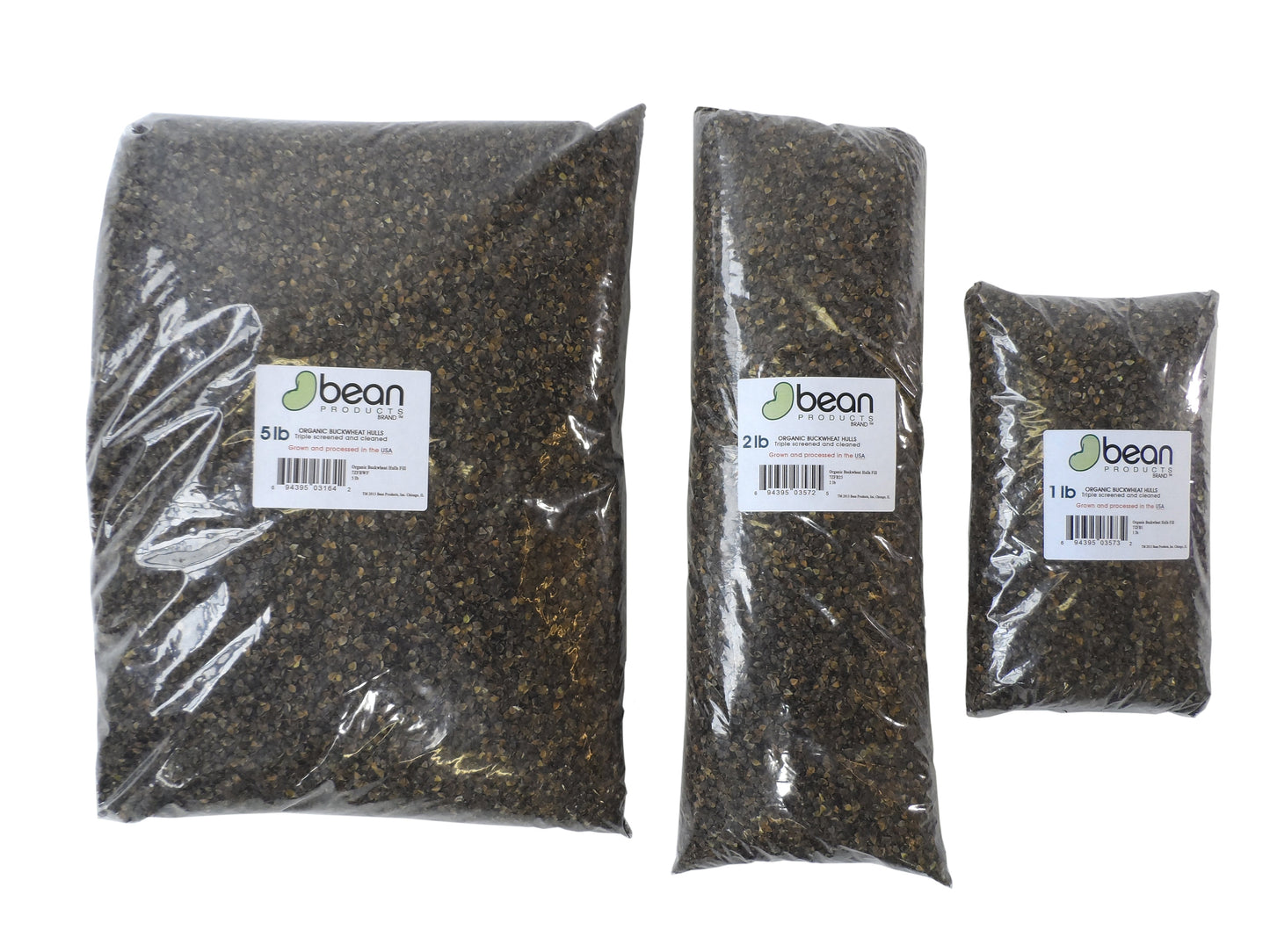 Buckwheat Hull Fill - Organic grown in USA