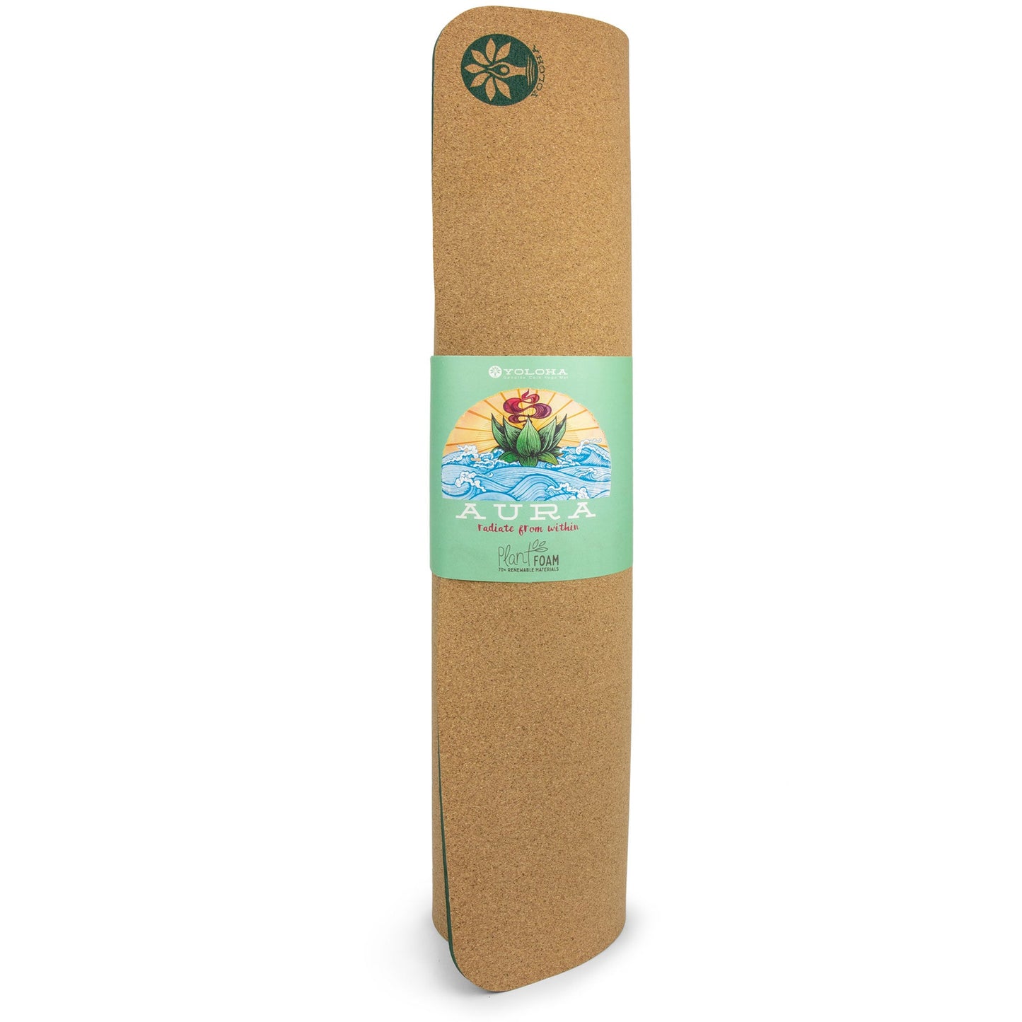 Infinite Transformation Aura Cork Yoga Mat