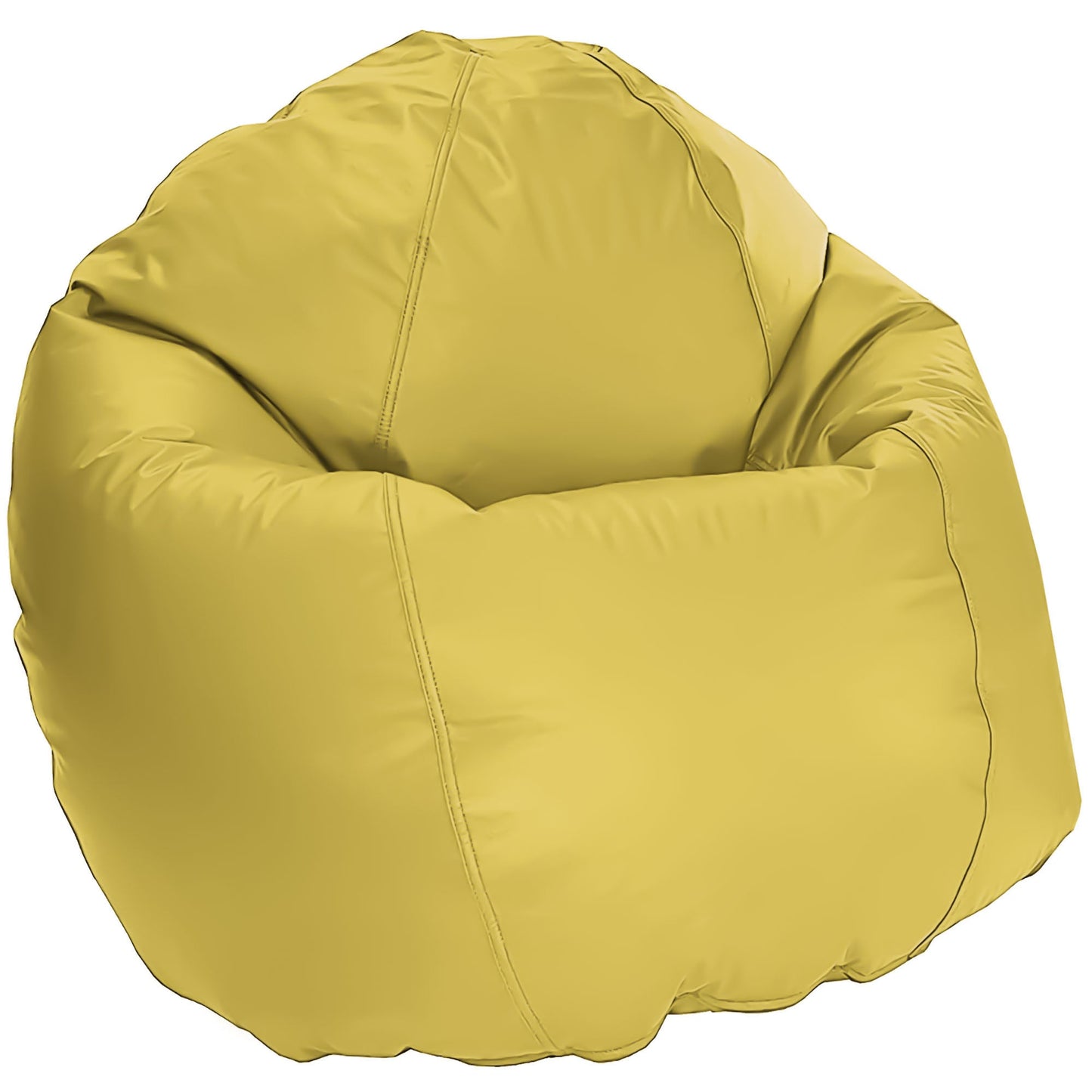 Vinyl Bean Bag Chair Marine Grade Premium - Waterproof, UV resistant ComfyBean Adult size lounger classic style Indoor Outdoor Boat beanbag chair
