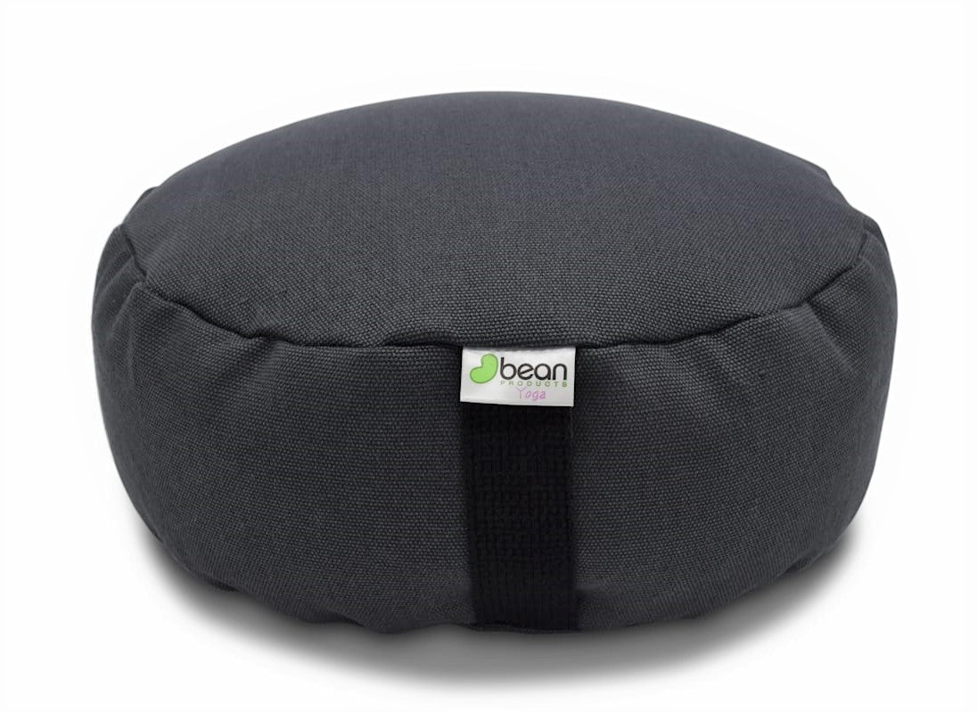 Hemp Zafu Meditation Cushion - 17 oz. Hemp Fabric with Organic Buckwheat Hull fill