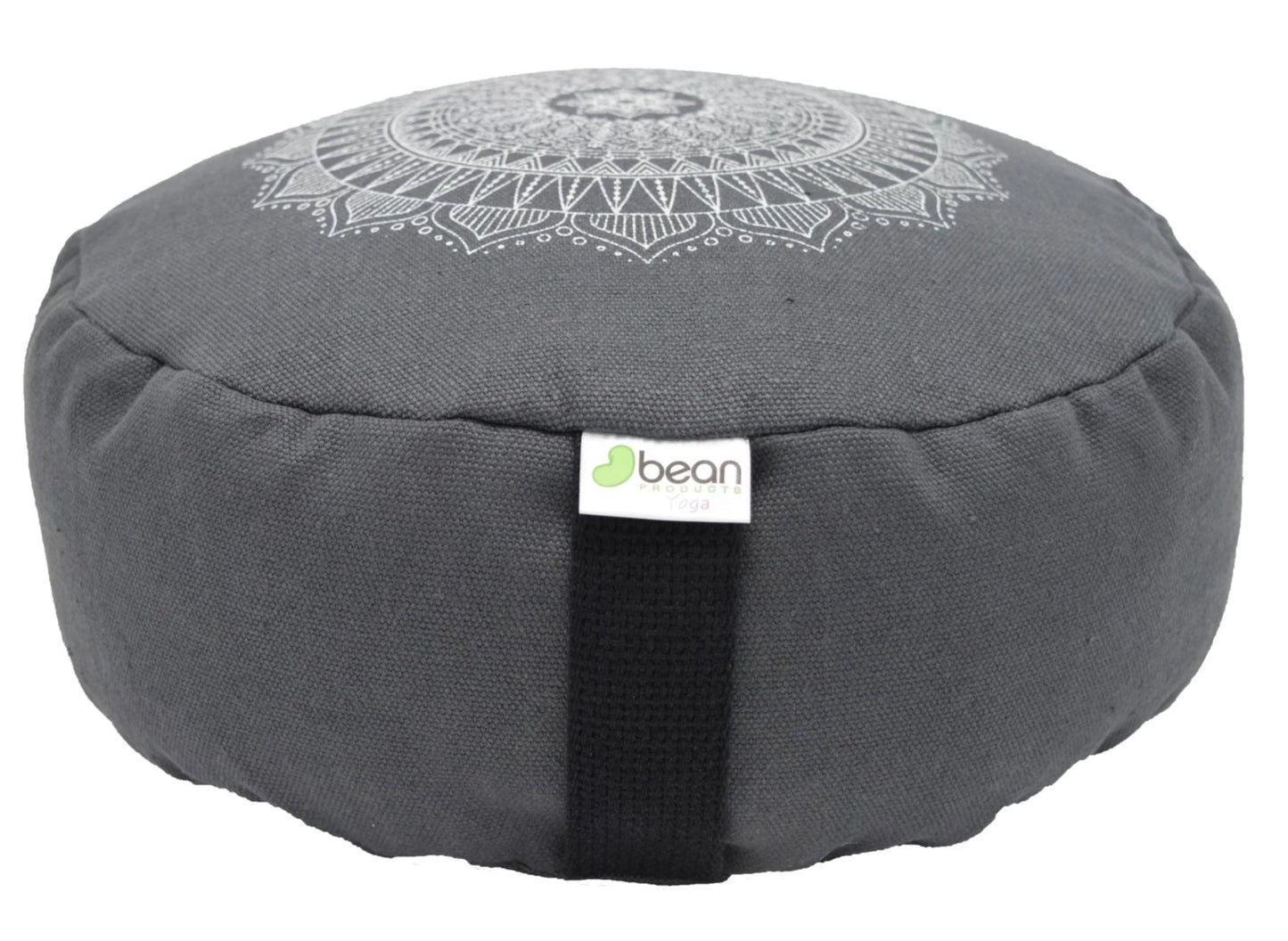 Zafu Meditation Cushion - Hemp Mandala Design