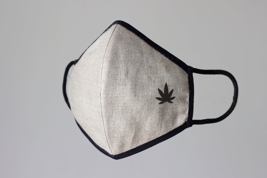 Organic Hemp Fabric Face Masks