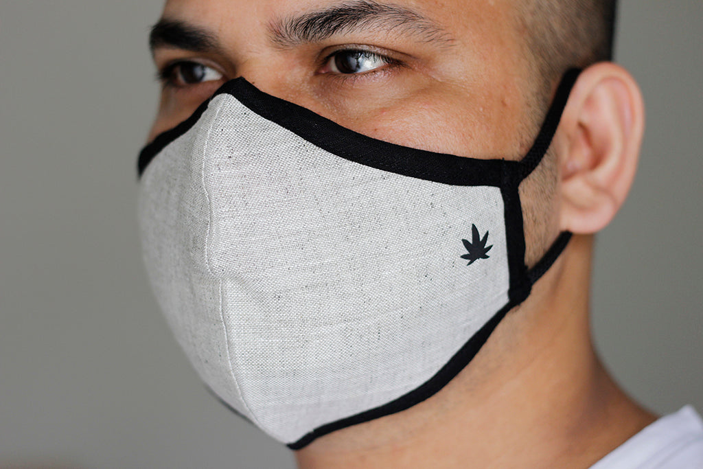 Organic Hemp Fabric Face Masks