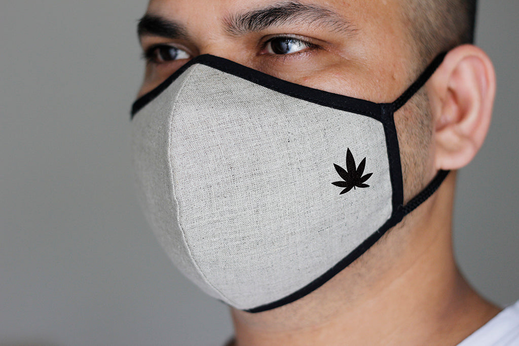 Organic Hemp Fabric Face Masks