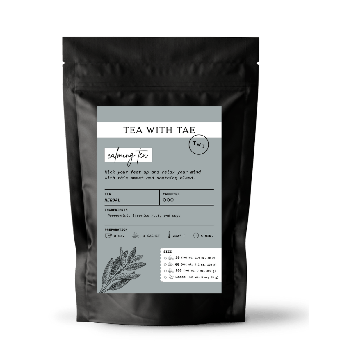 Calming Tea Pouch