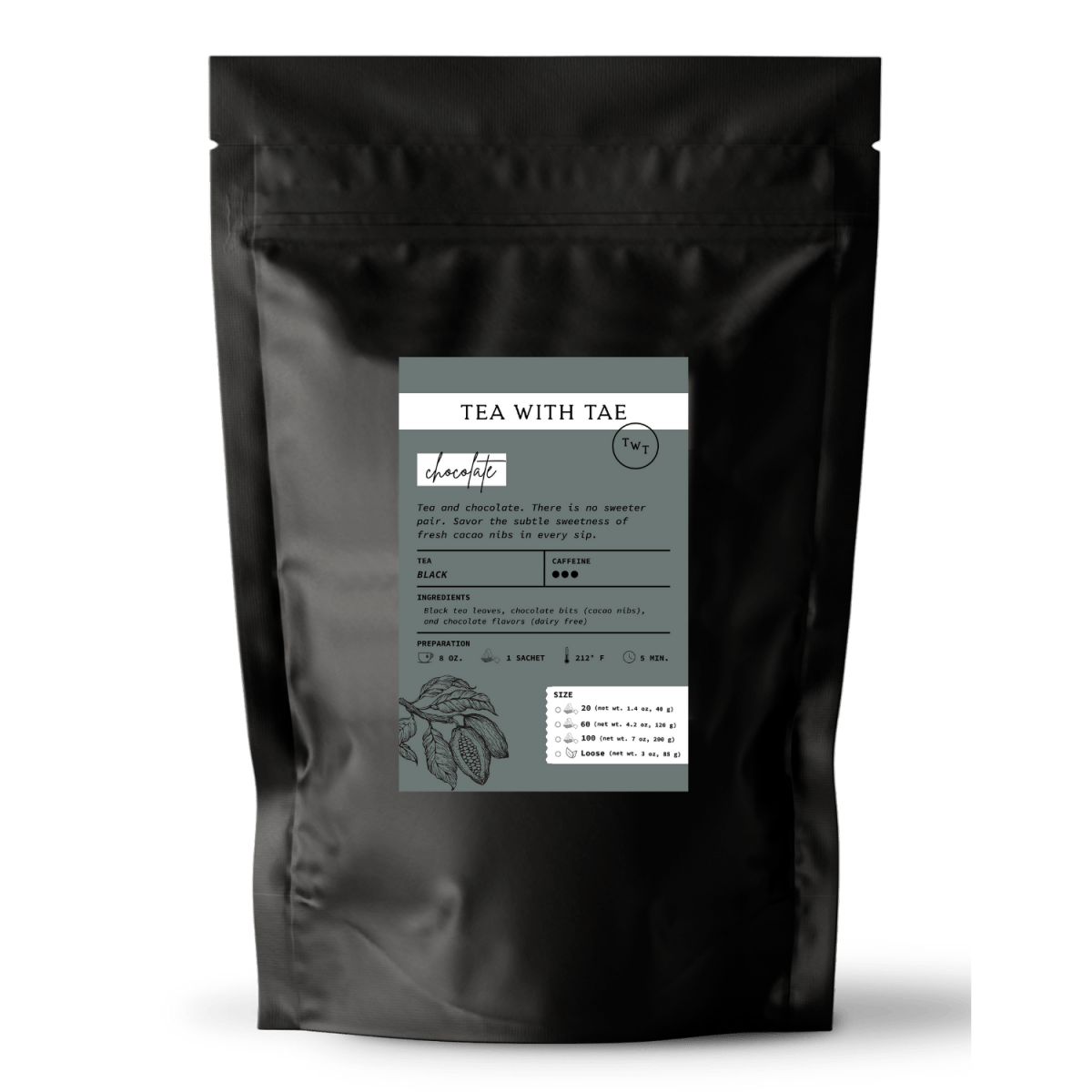 Chocolate Tea Pouch
