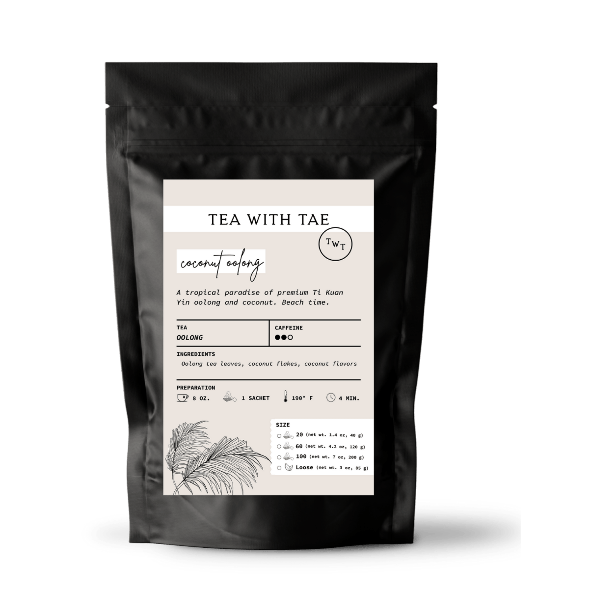 Coconut Oolong Pouch