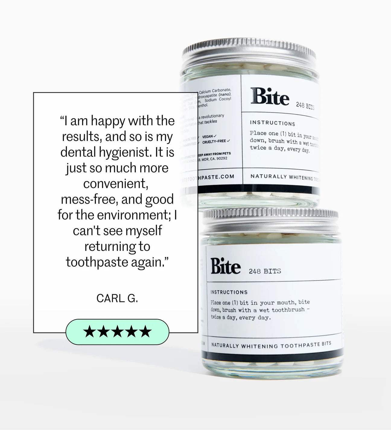 Toothpaste Bits Fluoride-Free