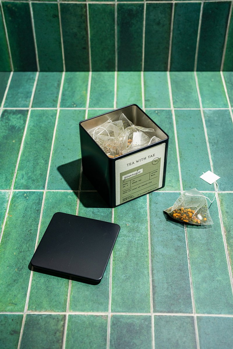 Genmaicha Tea Tin Gift (20 tea sachets)