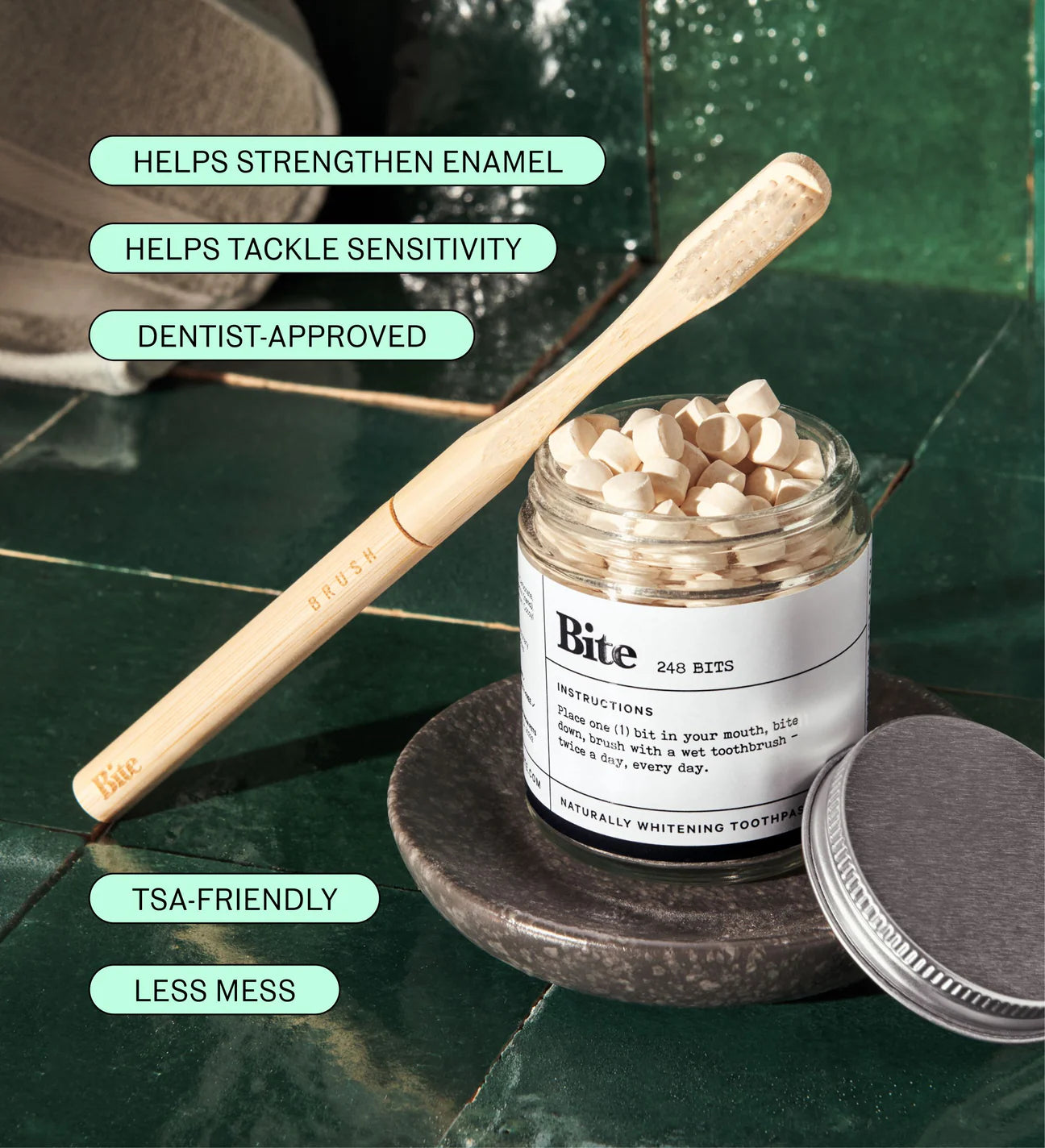 Toothpaste Bits Fluoride-Free