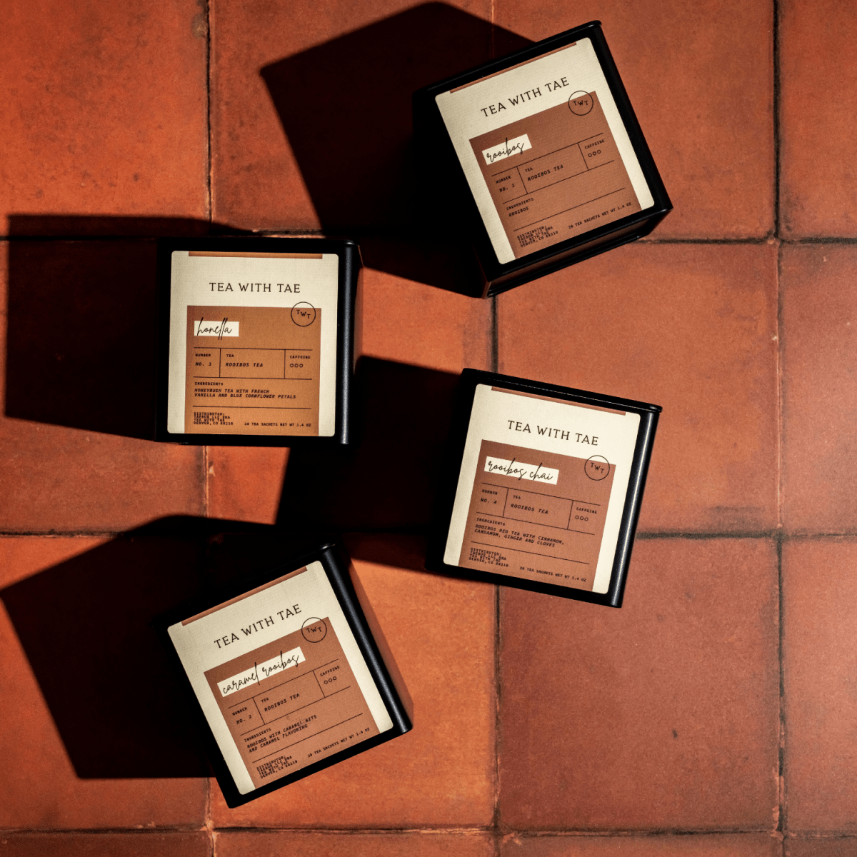 Rooibos Tea Tin Gift (20 tea sachets)