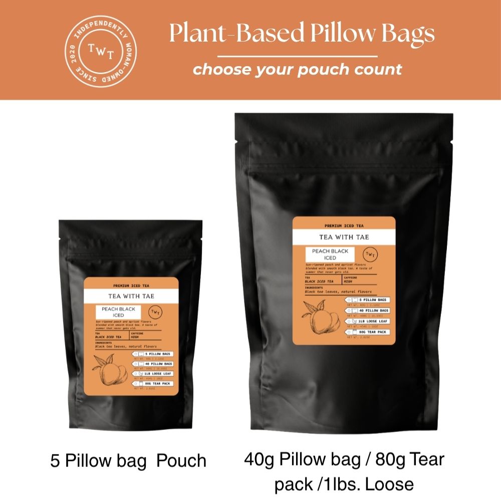 Peach Black Iced Tea Pouch