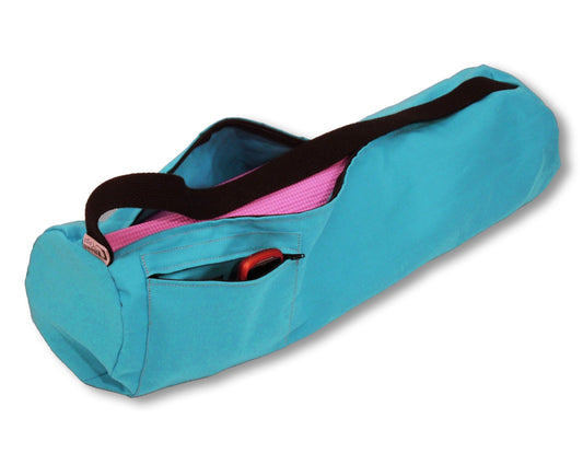 Durable Cotton Yoga Mat Bag, Made in USA - Large and Extra Large Options Available
