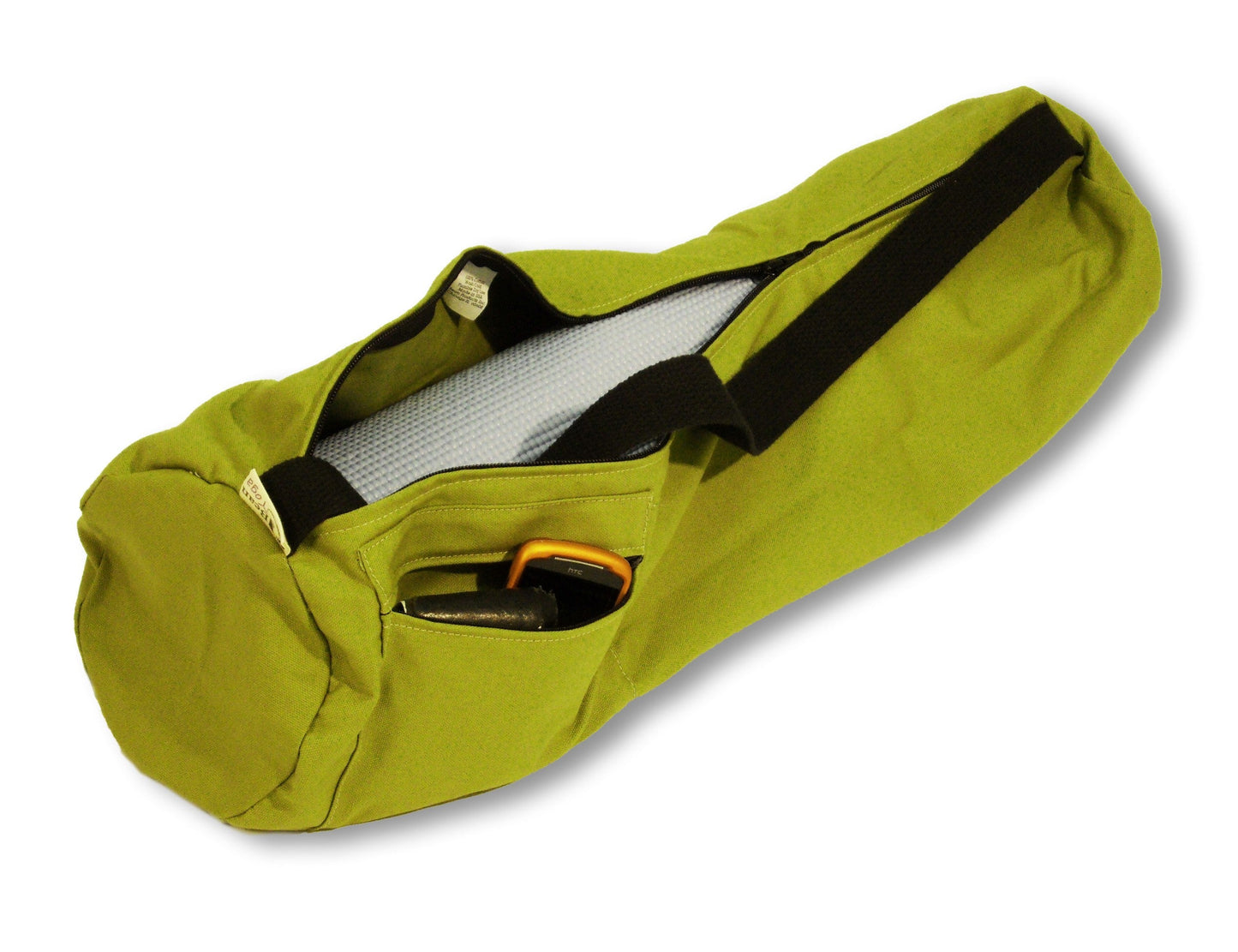 Durable Cotton Yoga Mat Bag, Made in USA - Large and Extra Large Options Available