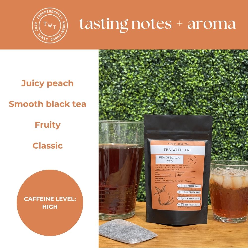 Peach Black Iced Tea Pouch