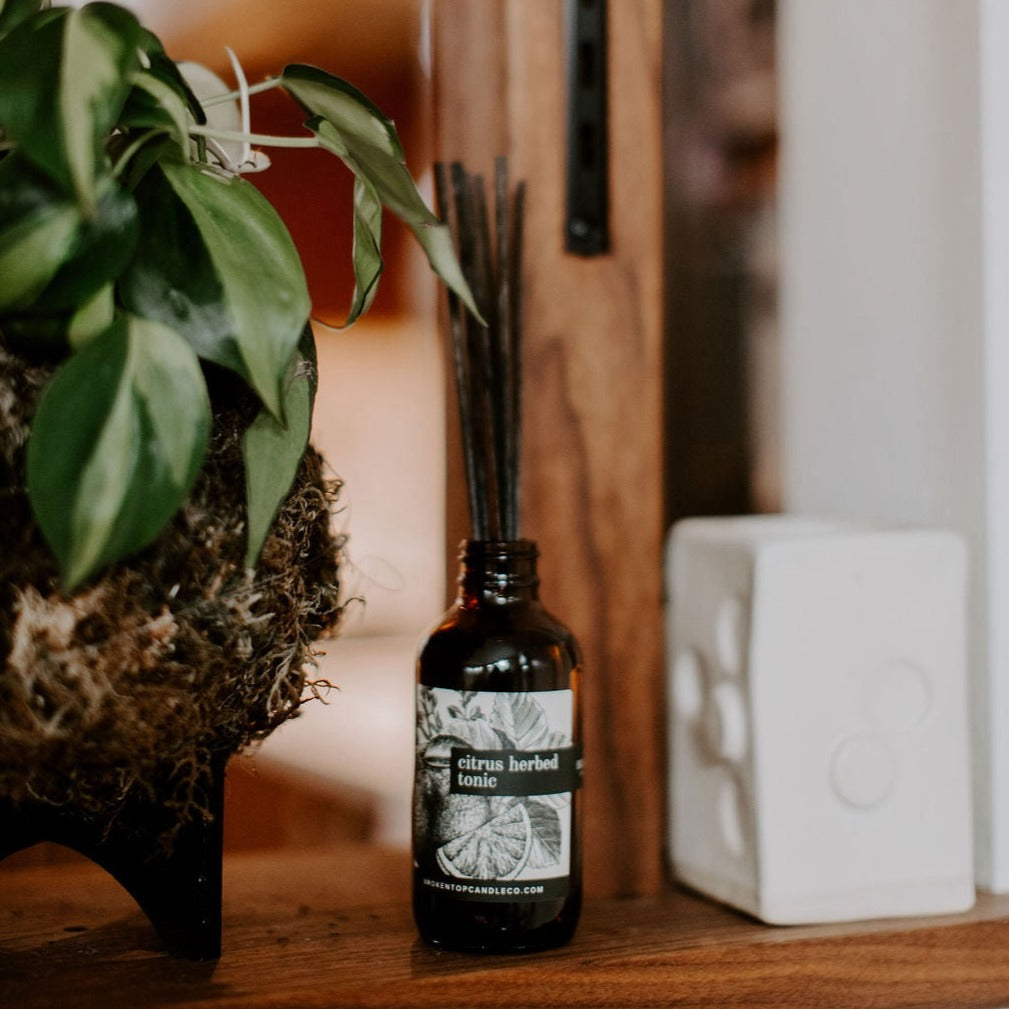 Citrus Herbed Tonic Reed Diffuser