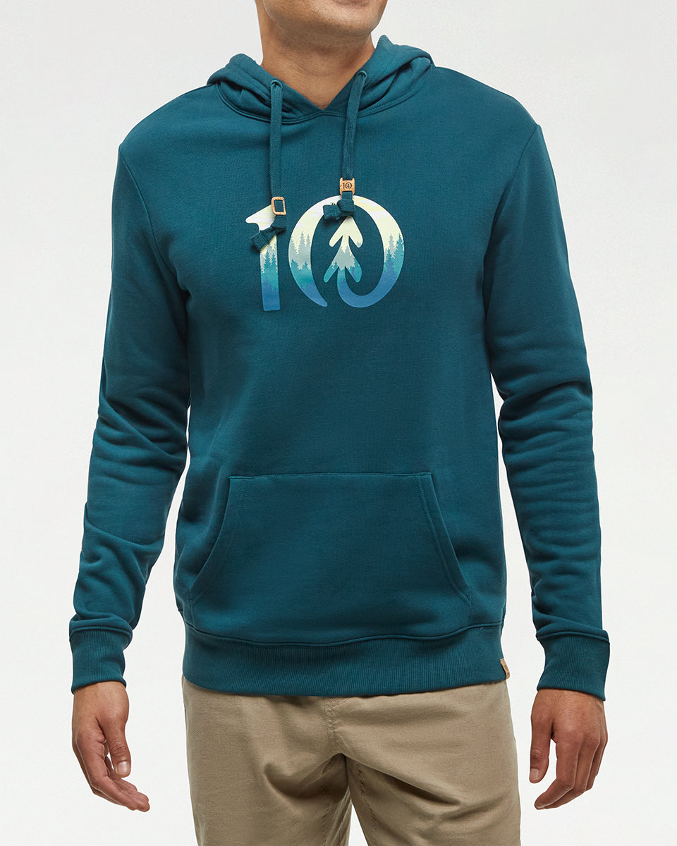 Cloudy Forest Ten Hoodie