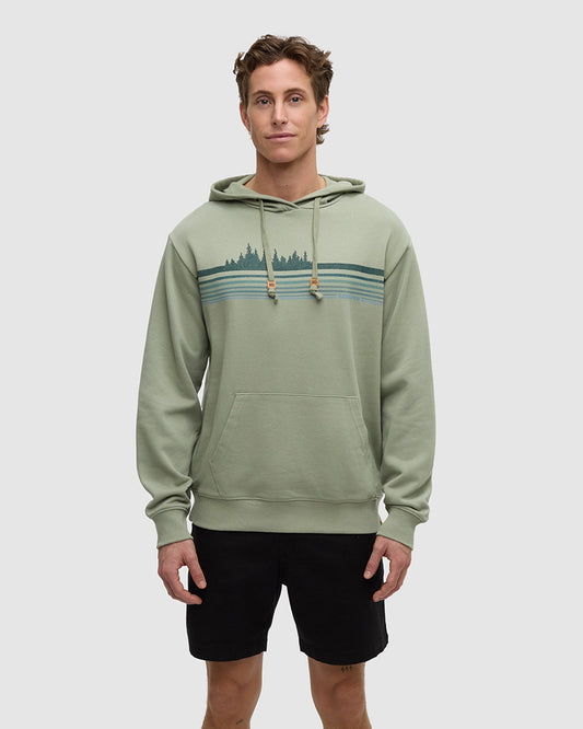 Wildfire Retro Treeline Relaxed Hoodie