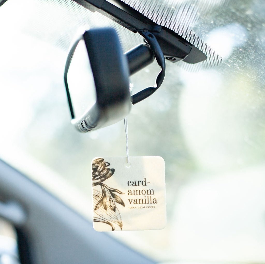 Cardamom Vanilla Car Freshener
