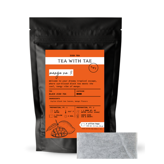 Mango No. 5 Iced Black Tea pouch