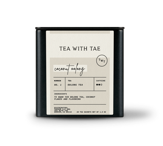 Coconut Oolong Tea Tin Gift (20 tea sachets)