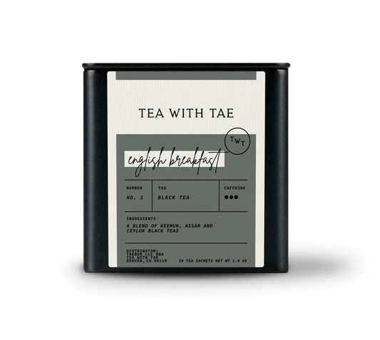 English Breakfast Tea Tin Gift (20 tea sachets)