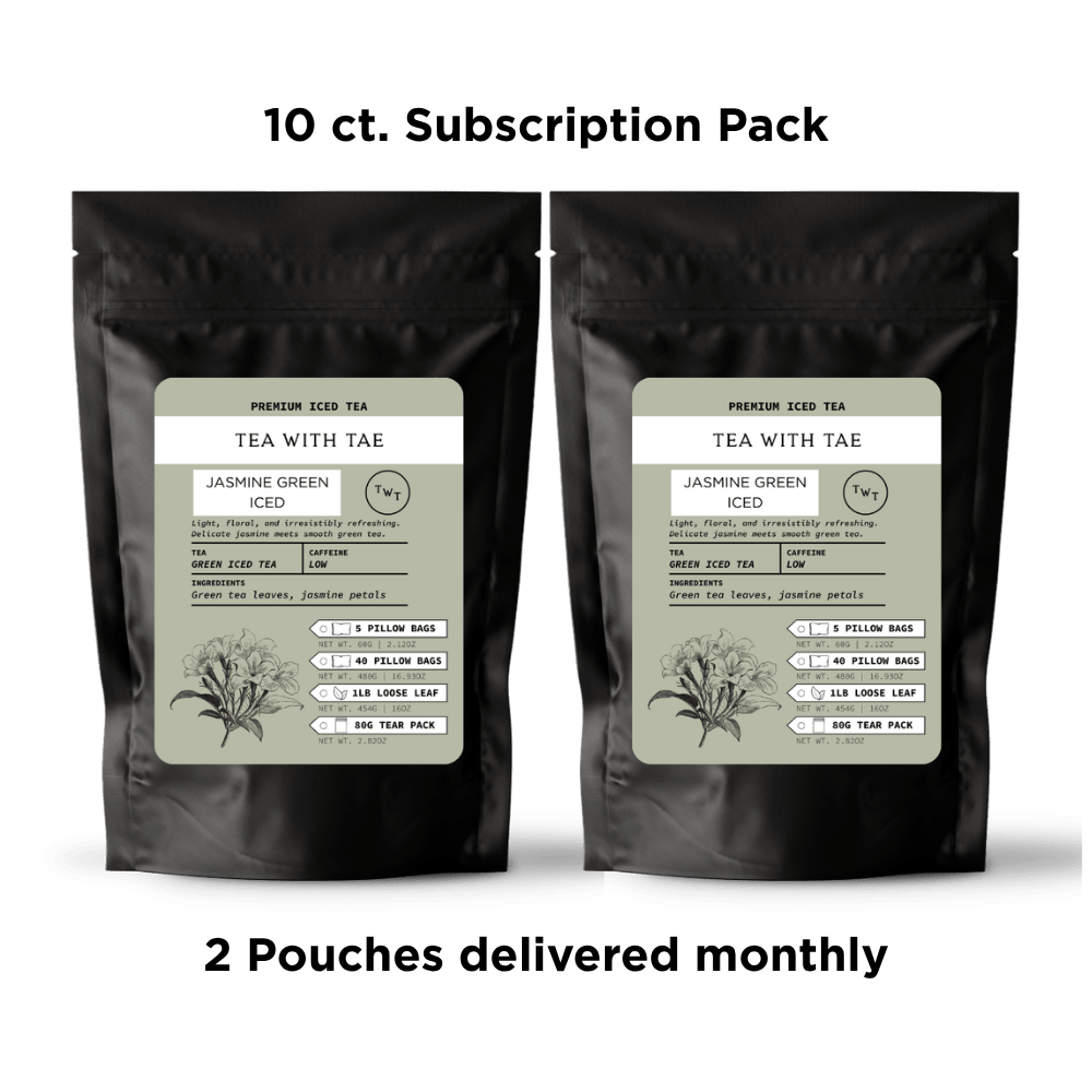 Jasmine Green Iced Tea Pouch