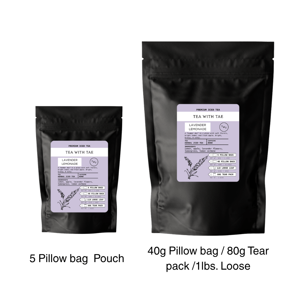 Lavender Lemonade Iced Tea Pouch