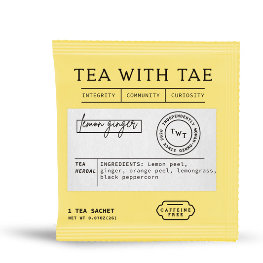 Lemon Ginger 50 ct. Overwrap Bag