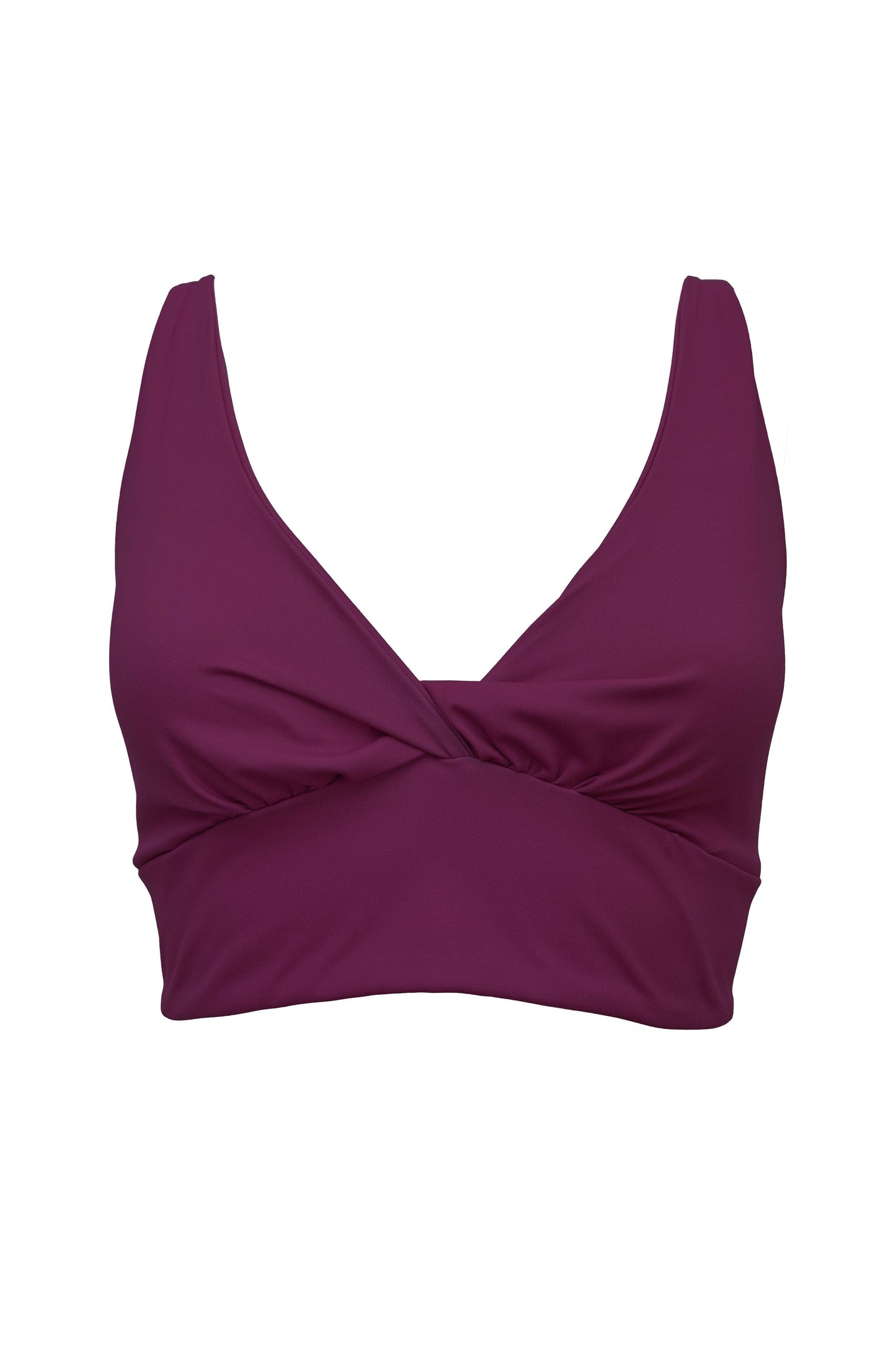 Ada Organic Cotton Twist Around Sports Bra