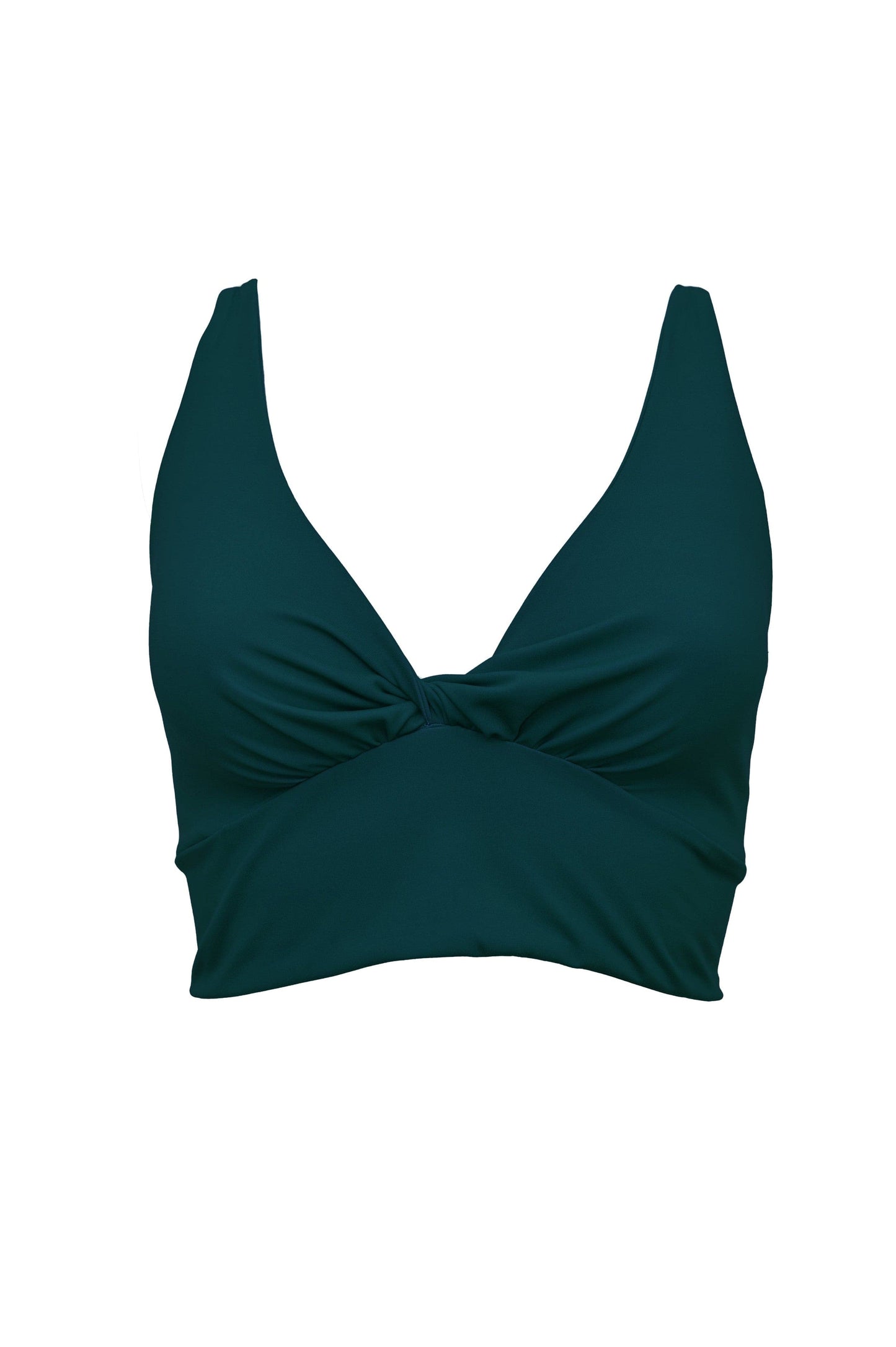 Ada Organic Cotton Twist Around Sports Bra