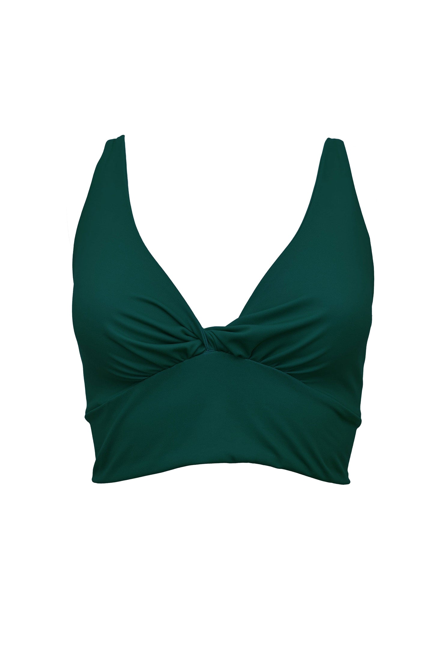 Ada Organic Cotton Twist Around Sports Bra