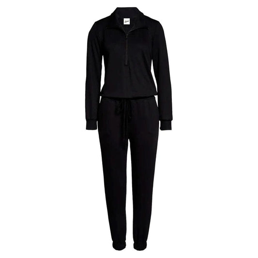 Ava Half Zip Modal Jumpsuit