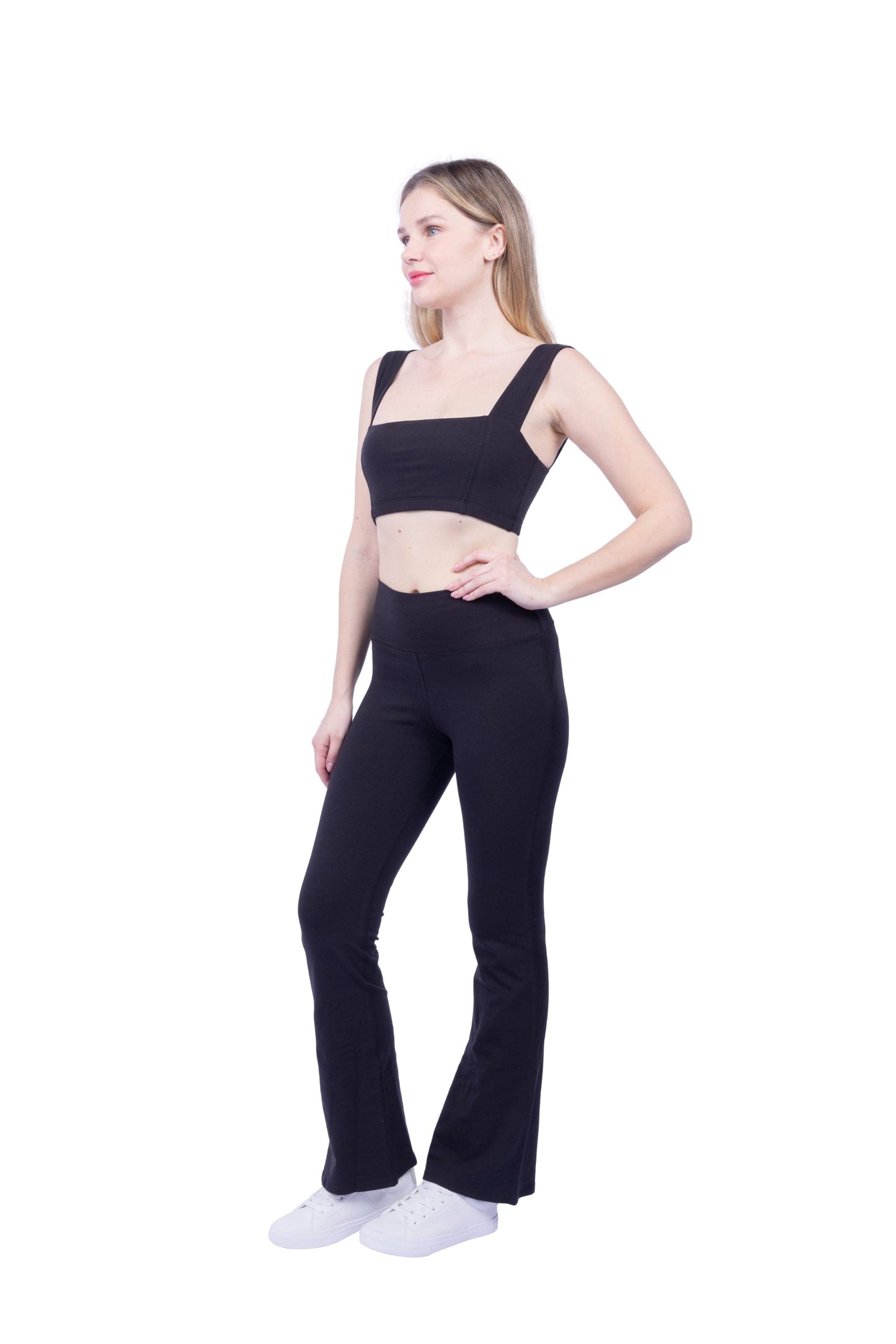 Vanna Organic Cotton Bootleg Flare Pant