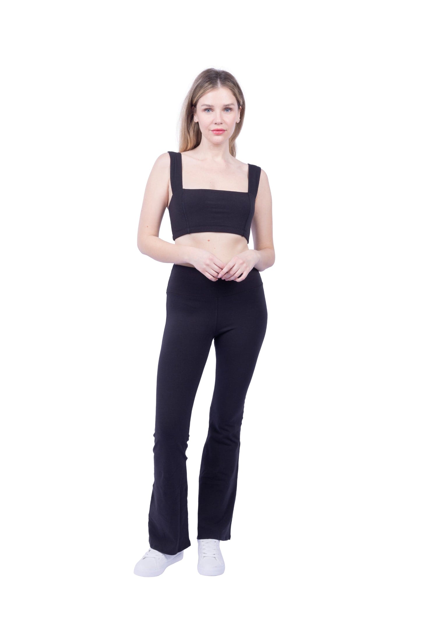 Vanna Organic Cotton Bootleg Flare Pant