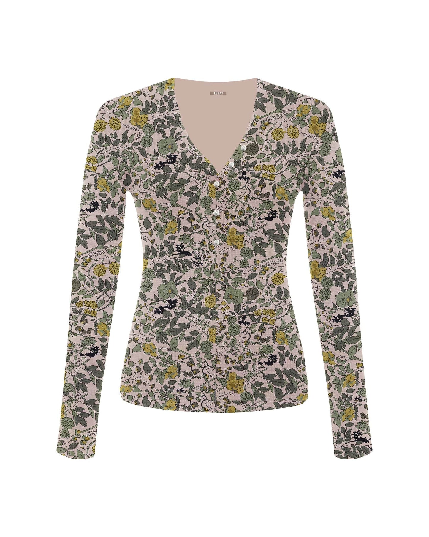 Monroe Organic Cotton Henley Long Sleeve