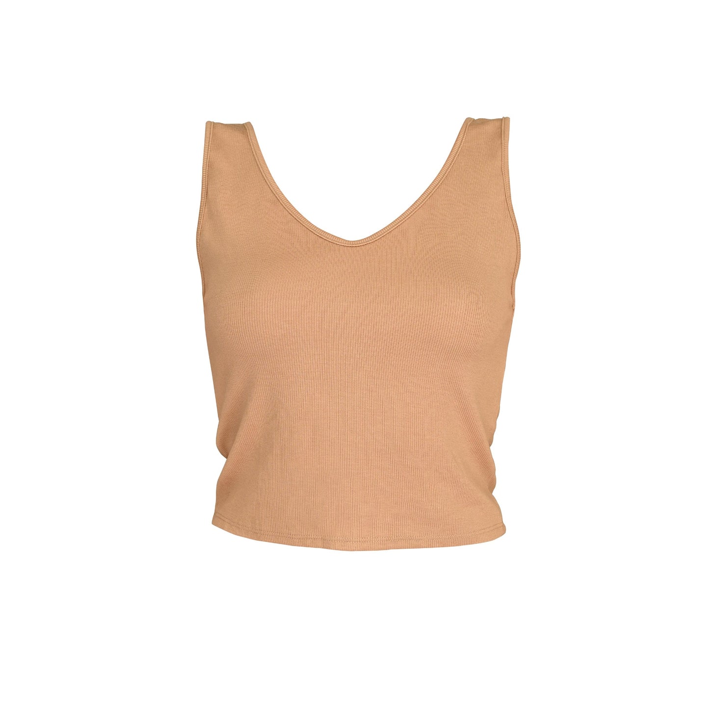 Self-Love Rib Tank - Beige