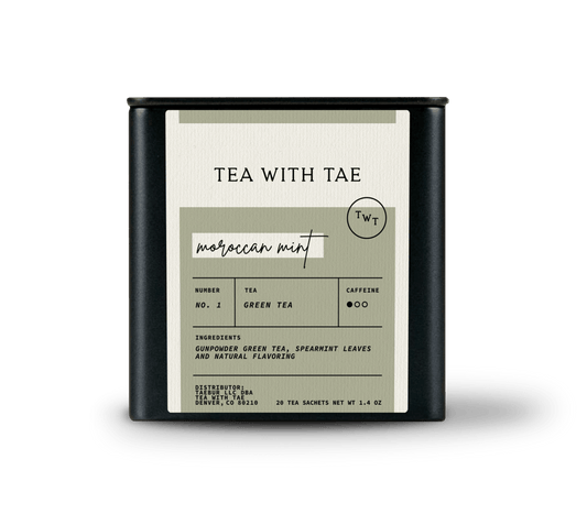 Moroccan Mint Tea Tin Gift (20 tea sachets)