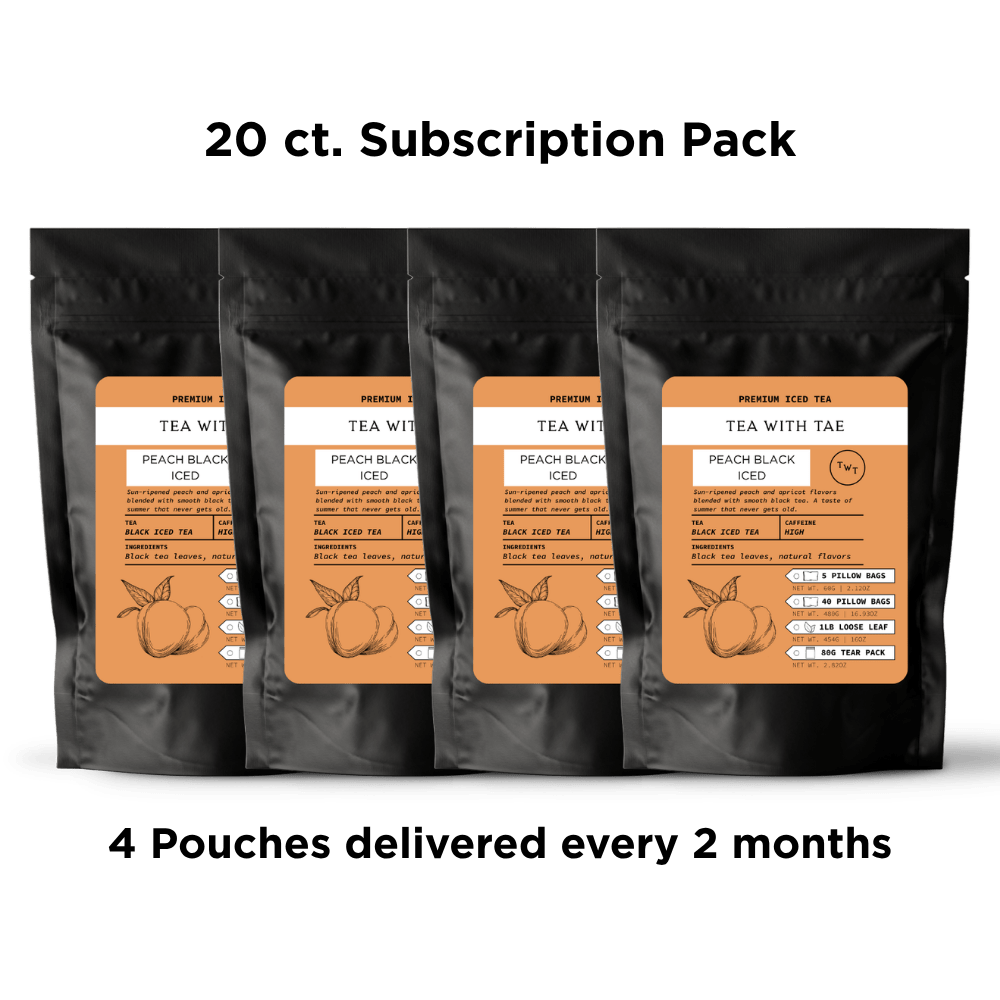 Peach Black Iced Tea Pouch