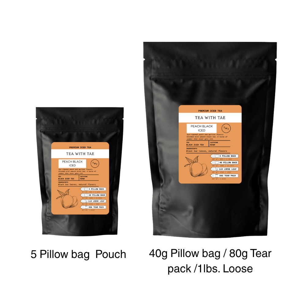 Peach Black Iced Tea Pouch