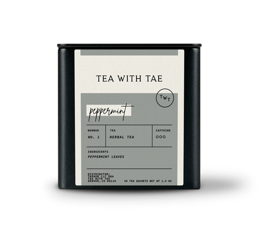 Peppermint Tea Tin Gift (20 tea sachets)